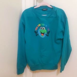 Balenciaga Unisex Save the Planet Sweatshirt